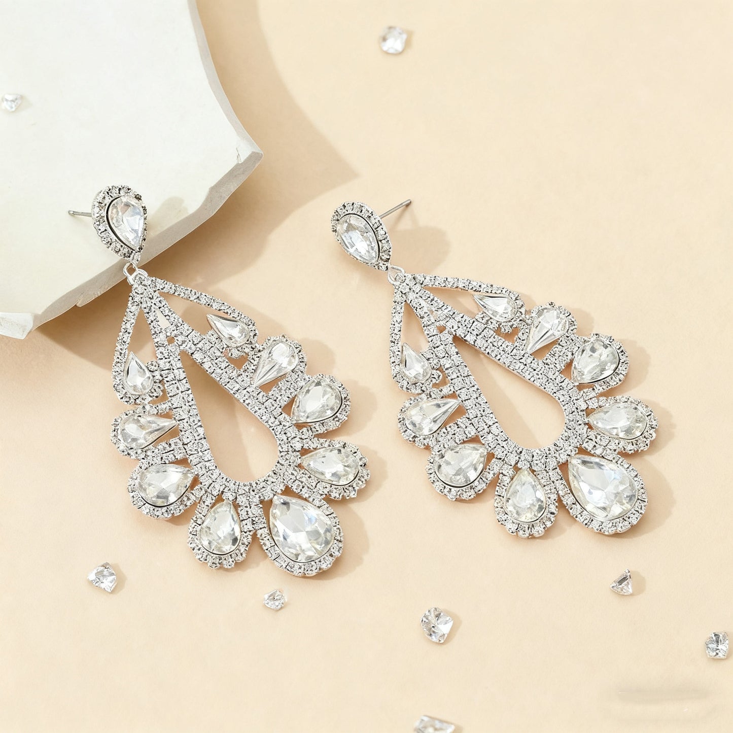 Fashion Rhinestone Earrings For Women