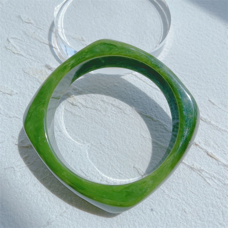 Geometric Irregular Acrylic Simple Bracelet Bracelet For Women