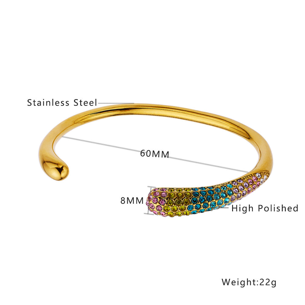 Pearl Titanium Steel Bracelet For Women