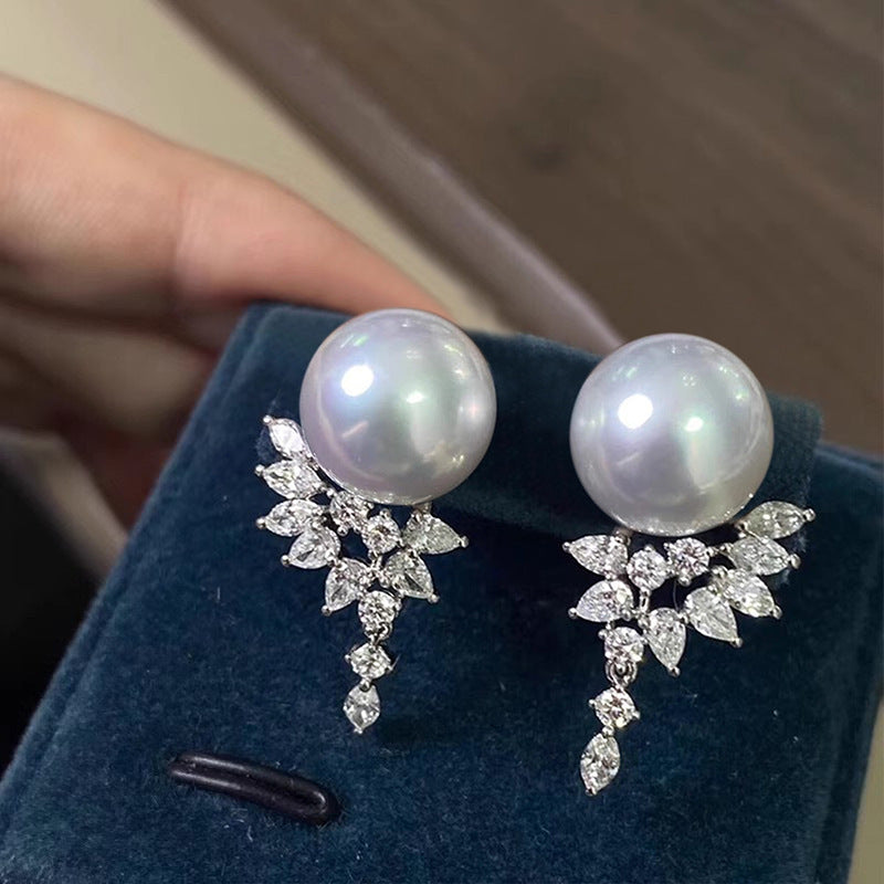 Pearl Earrings For Women Elegant