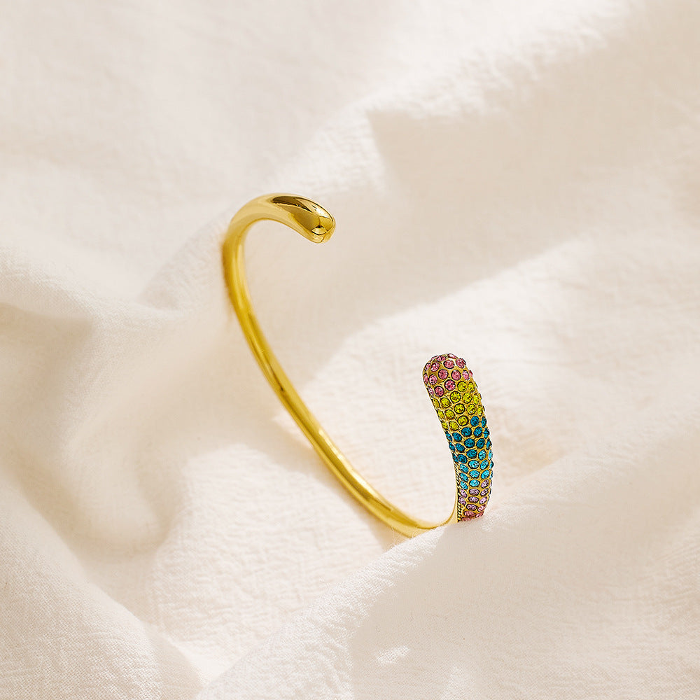 Pearl Titanium Steel Bracelet For Women