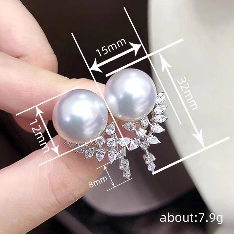 Pearl Earrings For Women Elegant