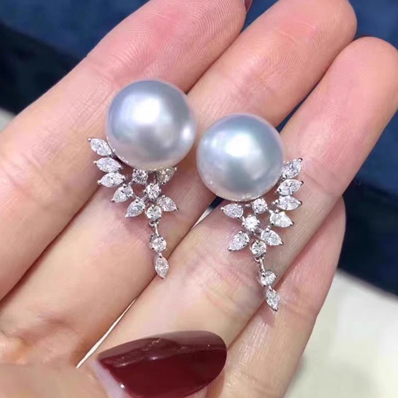 Pearl Earrings For Women Elegant